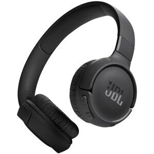 JBL Tune 520BT Wireless On-Ear Bluetooth Headphones, Foldable, Black
